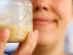 Honig auf spröde Lippen