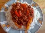 Paprika- (Gemüse-) Hackfleischpfanne