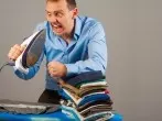 Bügeleisen gleitet nicht mehr so gut über den Stoff?