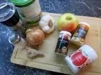 Apfel-Zwiebel-Schmalz (vegan)