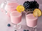 Heidelbeer-Milchshake
