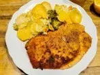 Panieren mit Zwieback