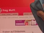 Kratzer auf Bildschirm