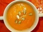 Möhren-Kürbissuppe