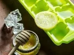 Spezialeiswürfel bei Halsschmerzen
