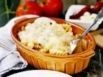 Gyros mit Nudeln lecker überbacken