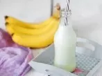 Kalorienarmes Frühstück - Buttermilch-Bananen-Shake