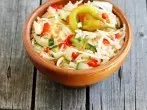 Super schneller Krautsalat mit Puzsta-Gemüse