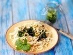 <strong>Spaghetti</strong> mit Pestoso&szlig;e - preiswertes, schnelles & gesundes Essen