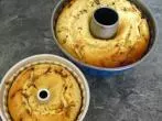 Rührkuchen mit Sekt, Mandarinen, Kokosflocken & Schokolade