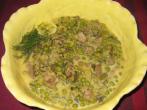 Gr&uuml;nes <strong>Lammragout</strong> mit Zitronensauce - ein sommerliches G&auml;steessen