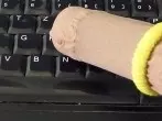 Computertastatur schnell reinigen