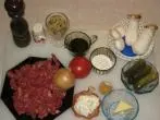 Rindfleisch Geschnetzeltes mit Gürkchen und Pilzen