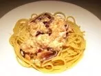 Spaghetti mit Räucherlachs
