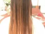 Haarspülung sparen und Haare schonen