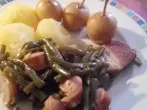 Birnen-Bohnen und Speck
