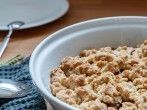 Rhabarber-<strong>Crumble</strong>