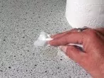 Klopapier ruhig auch in der Küche einsetzen
