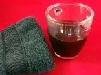 Stoff färben - färben mit Schwarztee