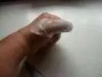 Schneller Verband für den Finger