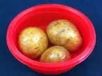Alte weiche Kartoffeln wieder fest und knackig