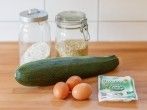 Vegetarischer <strong>Zucchini</strong>-Burger