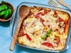 Mediterraner Schafskäse-Gemüse-Auflauf