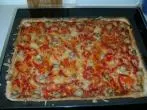 Selbstgemachte Pizza