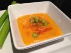Kürbissuppe mit Kokosmilch und Kreuzkümmel