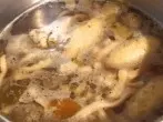 Gebackene Grießklößchen - Suppeneinlage