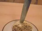 Superschneller warmer Kuchen für eine Person