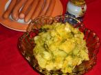 Kartoffelsalat in Dill-Marinade mit W&uuml;rstchen