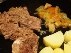 Gulasch Rouladen und Rindfleisch ganz zart