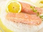 Gefrorenes <strong>Lachsfilet</strong> im Backofen zubereiten
