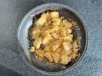 Knollenselleriegemüse mit Käse überbacken
