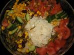 <strong>Sommersalat</strong> zu <strong>Gegrilltem</strong>