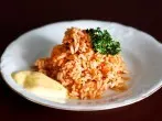 Weiße Sauce zu Pasta oder Reis