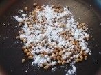 Popcorn mit Puderzucker