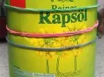 Rutschige Ölflasche trotzdem gut halten können
