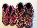 Patschen/Wollschuhe selbstgestrickt