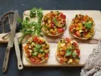 Reste vom Rösti oder Reiberdatschi (Kartoffelpuffer)