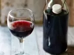 Angebrochene Flasche Wein aufheben