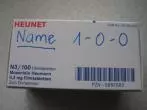 Medikamente mit Namen beschriften