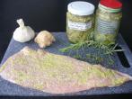 W&uuml;rzige Kr&auml;uterpaste zum Marinieren und Braten