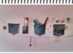 Deko- und Aufbewahrungsbrett für Teenis DIY