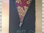 Karte mit Reißverschluss DIY