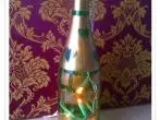 Weinflasche als Deko Flasche DIY