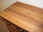 Wasserr&auml;nder auf unlackiertem Holz mit <strong>Salatdressing</strong> reinigen