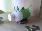Sparschwein aus PET-Flasche basteln