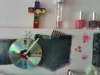 CD Uhr basteln